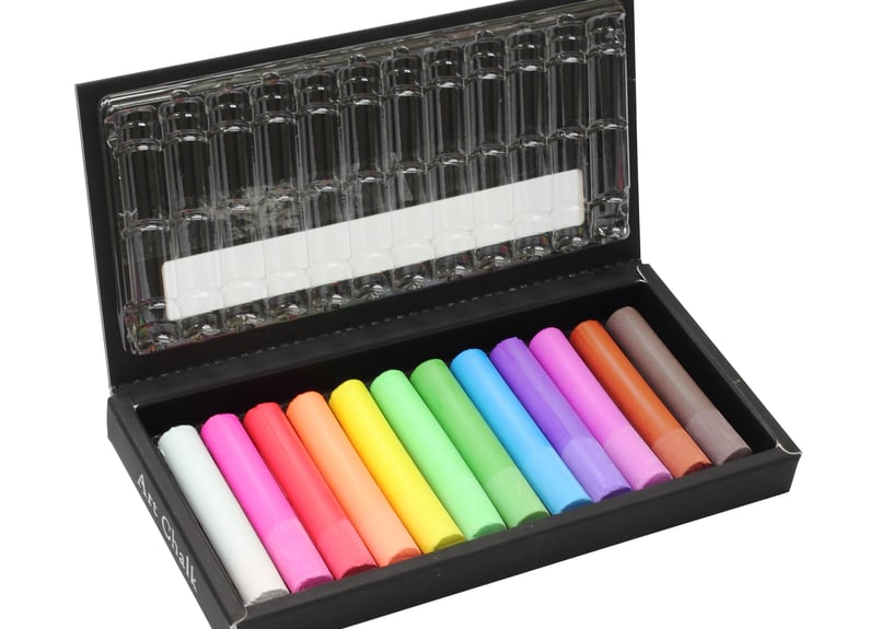 スクールシリーズ アートチョーク12本 | kitpas online store