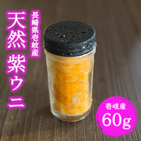 【令和8年産新物!】長崎県壱岐産 天然 紫ウニ（60g）