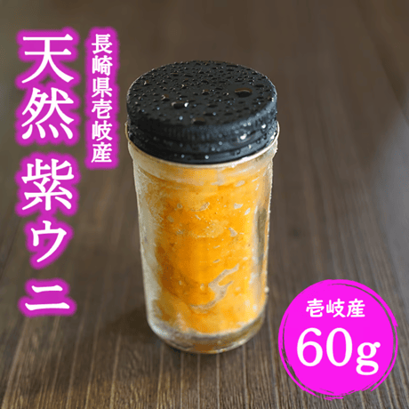 【令和8年産新物!】長崎県壱岐産 天然 紫ウニ（60g）