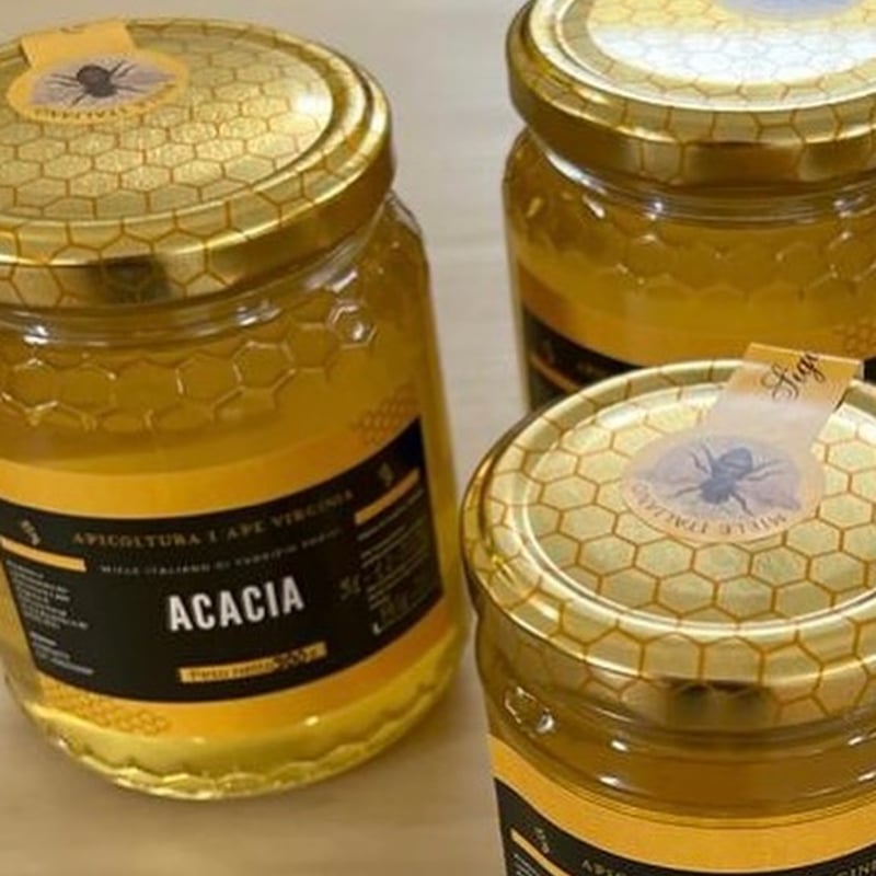 イタリア・トスカーナ産 アカシアハチミツ 500g x 6本（1箱