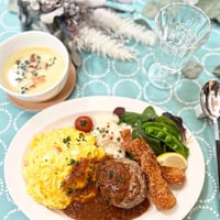 2022年5月のレシピ（洋食プレートで大人さまランチ）