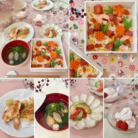2026年2月のレシピ（ちらし寿司でハレの日ごはん）