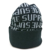 シュプリーム New Eraニット帽 SUPREME FW16BN36(BLACK) | ep