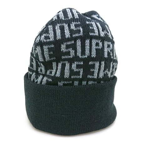 シュプリーム　ニット帽　SUPREME FW16BN5(BLACK)