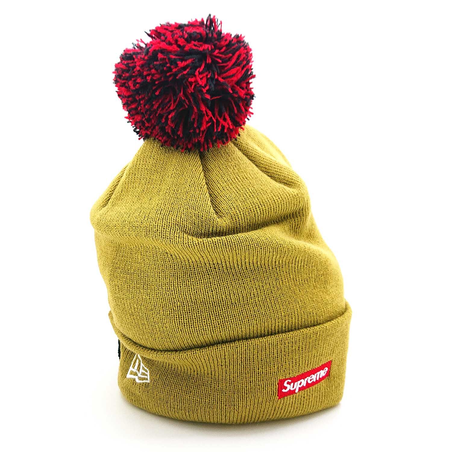 シュプリーム New Eraニット帽 SUPREME FW16BN36(OLIVE) | ep