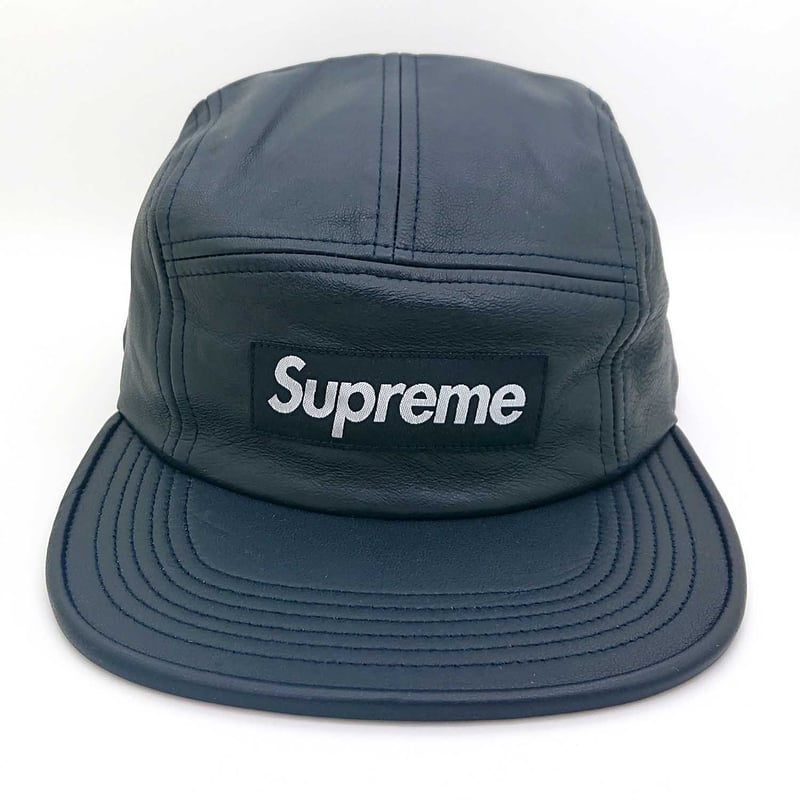 シュプリーム レザーキャップ SUPREME CAP FW16H56(NAVY) | epoq...