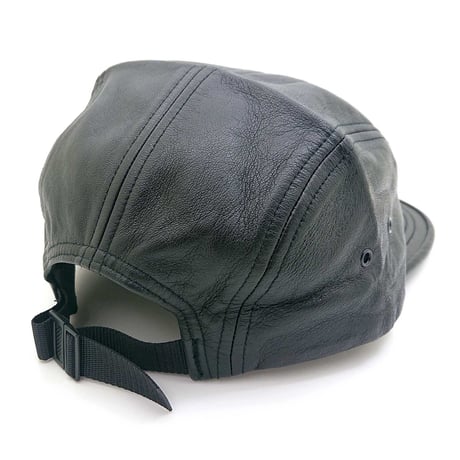 シュプリーム レザーキャップ　SUPREME CAP FW16H56(BLACK)