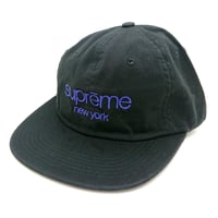 シュプリーム キャップ　SUPREME CAP SS16H56 (BLACK)