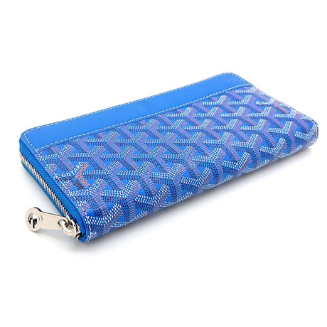 ゴヤール　ラウンド長財布　GOYARD(PTF.MATIGNON BLEU/10)