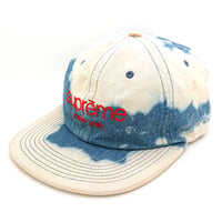 シュプリーム キャップ　SUPREME CAP SS16H56(BLEACH DENIM)
