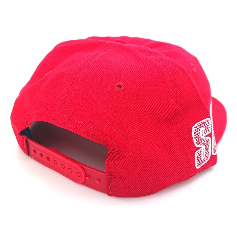 シュプリーム　Seersucker S Logo 6-Panel　赤 キャップ Supreme Seersucker S Logo 6-Panel (SS24) - $54