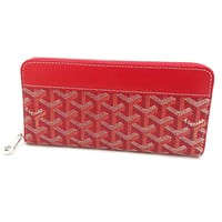 ゴヤール　ラウンド長財布　GOYARD(PTF.MATIGNON ROUGE/02)