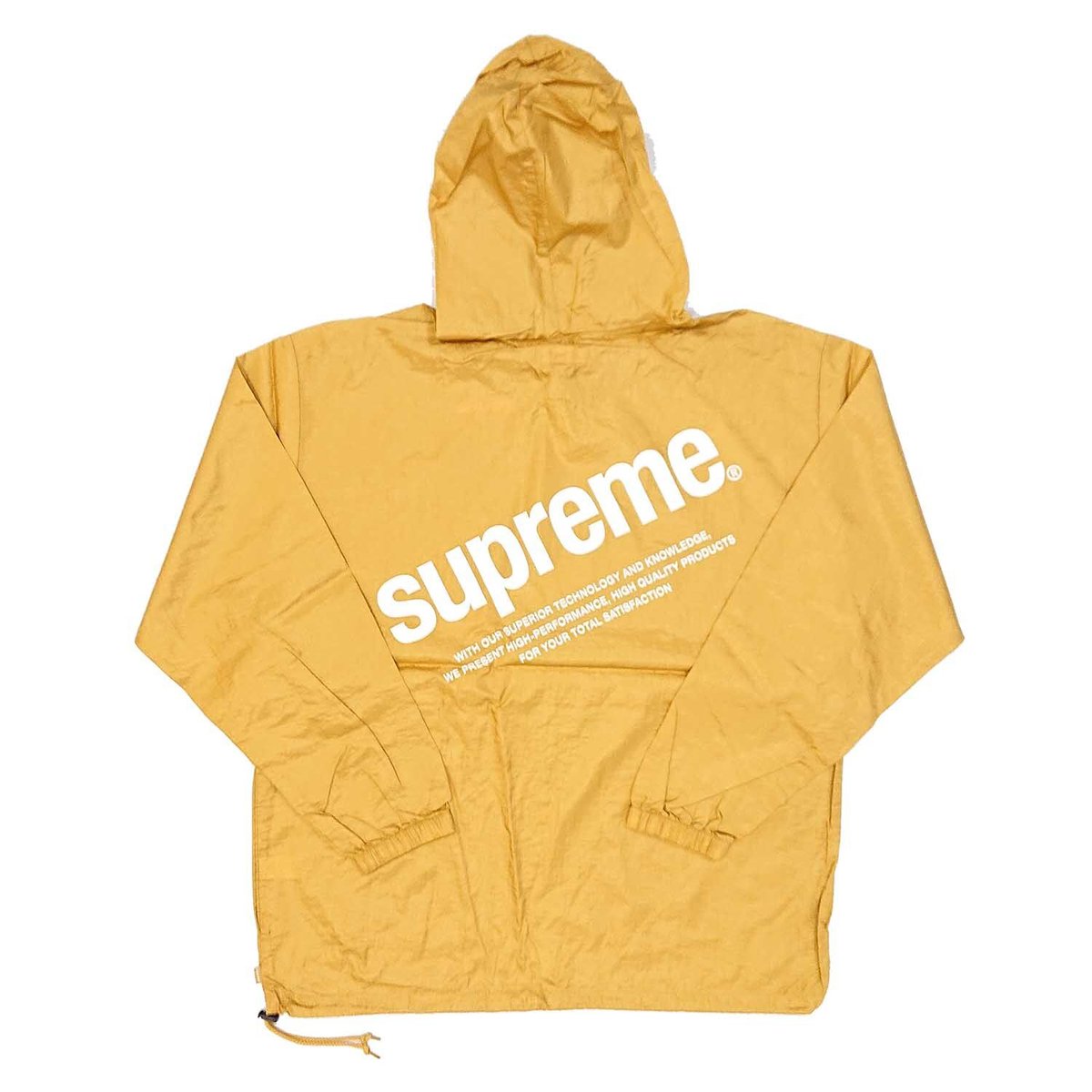 シュプリーム ウインドブレーカー(ポンチョ) SUPREME SS16J21(GOLD) |