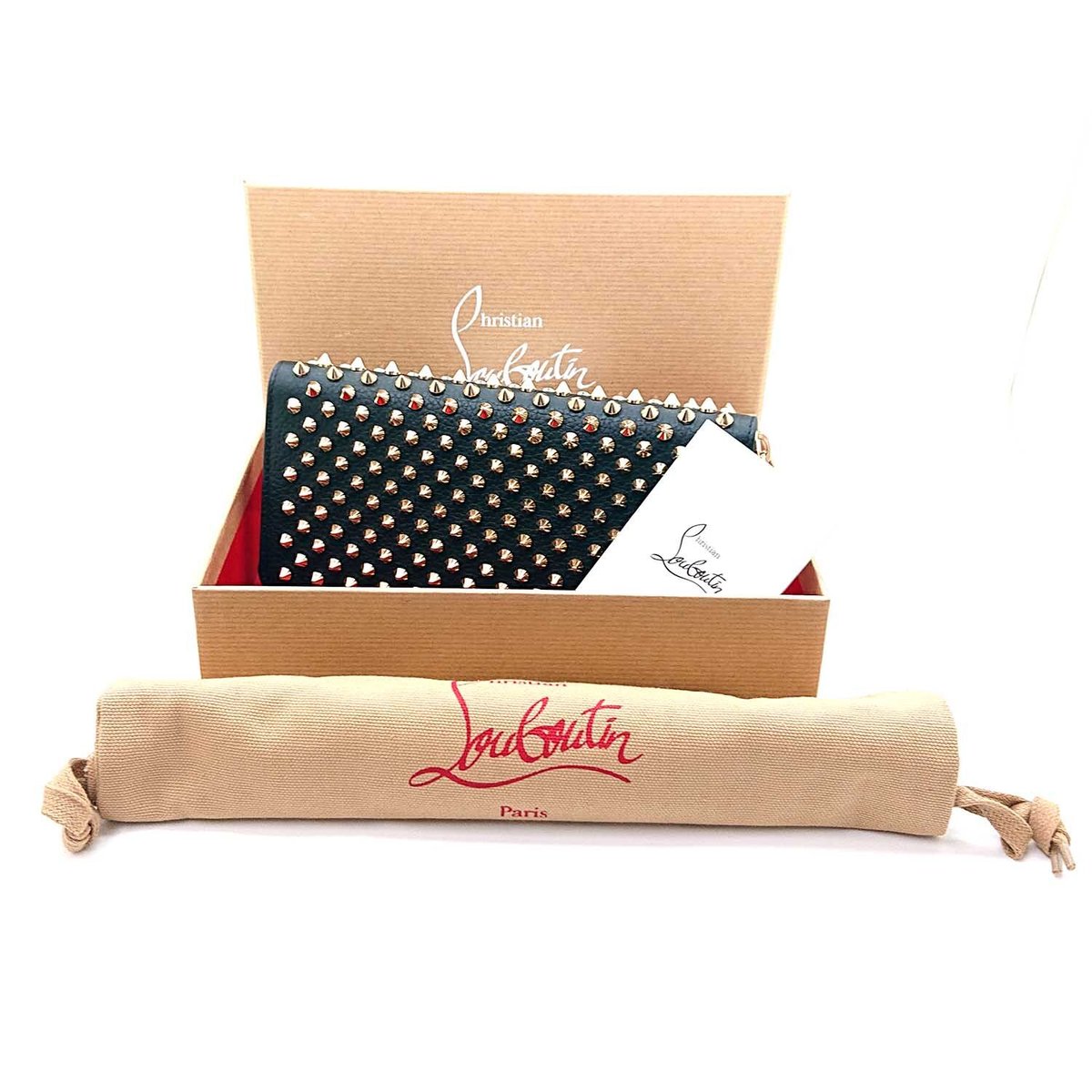 クリスチャン・ルブタン ラウンド長財布 C.LOUBOUTIN(1185059 CM6S) |