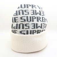 シュプリーム New Eraニット帽 SUPREME FW16BN36(WHITE) | ep