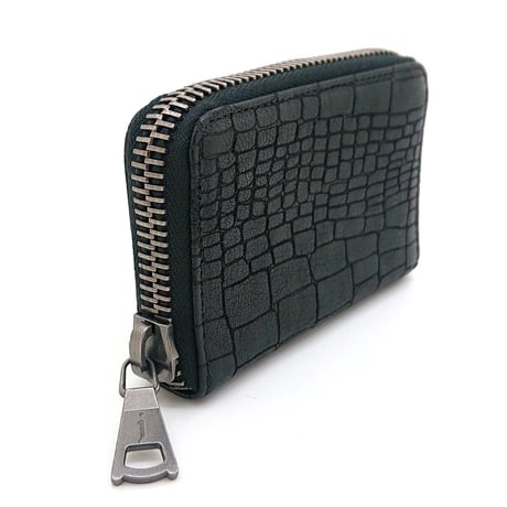 ジョン バルベイトス　牛革カードケース　 John Varvatos  JVWF1536 Y969  (BLACK)
