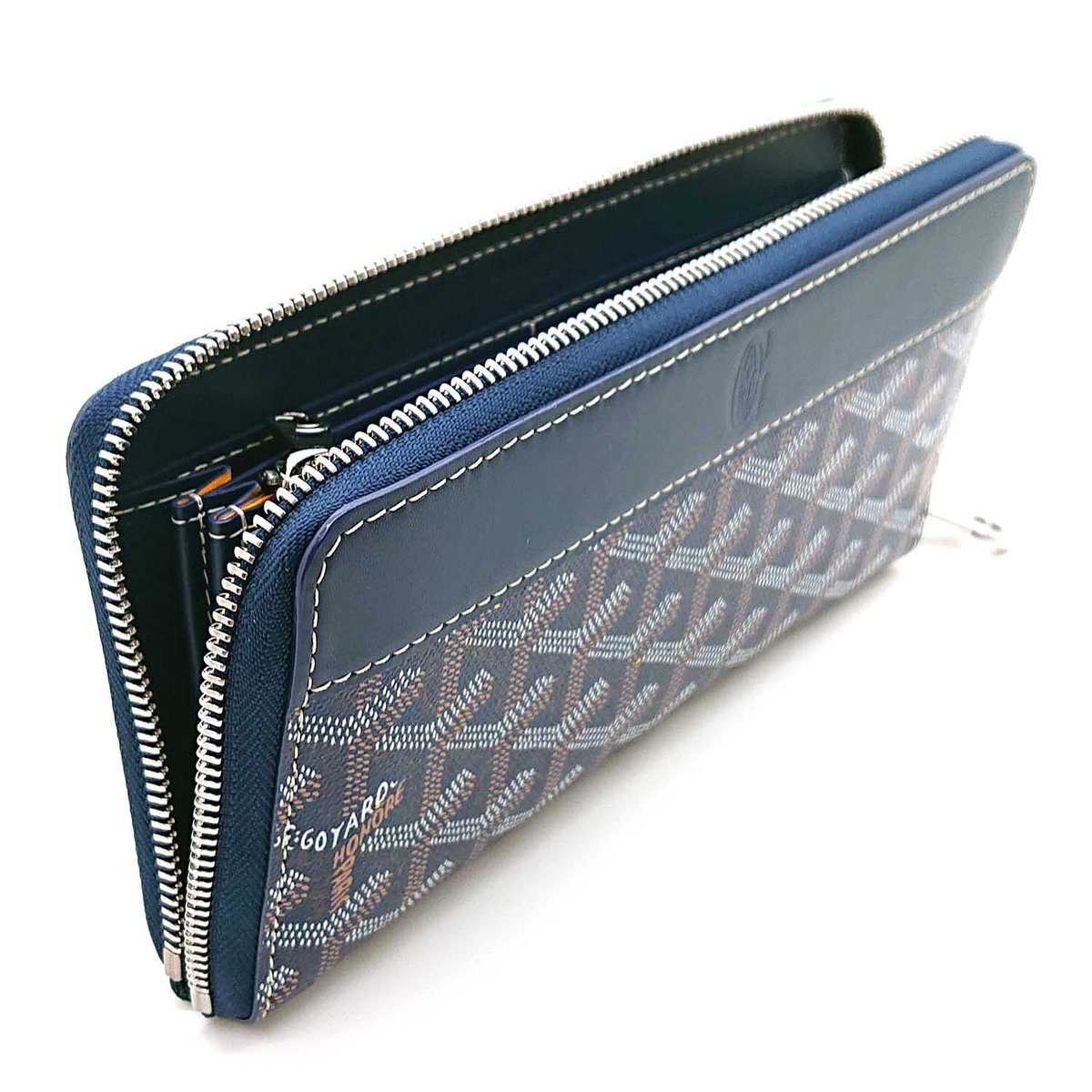 ゴヤール ラウンド長財布 GOYARD(PTF.MATIGNON NAVY/12) | epo