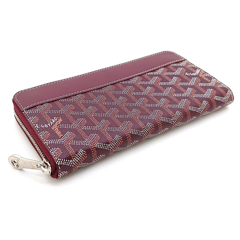 (ゴヤール)GOYARD 長財布 PTE FEUILLE MATIGNON  フ ゴヤール ラウンド長財布 GOYARD(PTF.MATIGNON BORDEAUX/33) |
