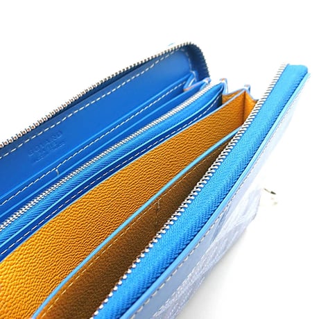 ゴヤール　ラウンド長財布　GOYARD(PTF.MATIGNON BLEU/10)