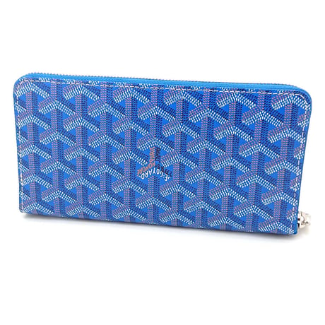 ゴヤール　ラウンド長財布　GOYARD(PTF.MATIGNON BLEU/10)