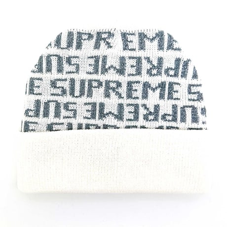 シュプリーム　ニット帽　SUPREME FW16BN5(WHITE)