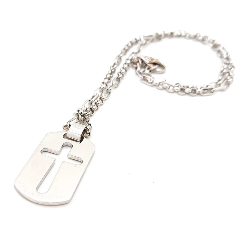 ドルチェ＆ガッバーナ シルバーネックレス DOLCE & GABBANA (FN028A