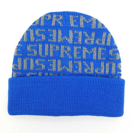 シュプリーム　ニット帽　SUPREME FW16BN5(ROYAL)