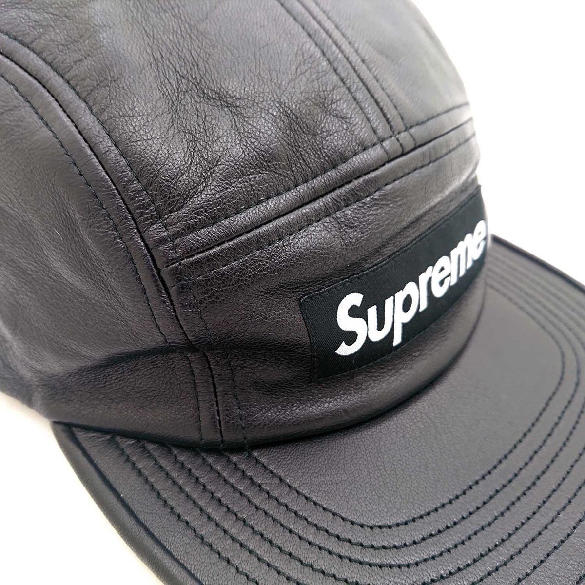 シュプリーム レザーキャップ SUPREME CAP FW16H56(BLACK) | epo...