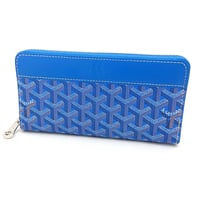 ゴヤール　ラウンド長財布　GOYARD(PTF.MATIGNON BLEU/10)
