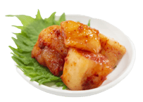 手作りカクテキ/１㎏/国産の新鮮な大根を使用（乳酸菌豊富な発酵食品）/元祖 韓国風味「辛みそ本舗」