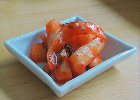 手作りカクテキ/１㎏/国産の新鮮な大根を使用（乳酸菌豊富な発酵食品）/元祖 韓国風味「辛みそ本舗」