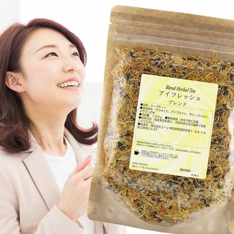 アイフレッシュ 100g ｜読書やパソコンに夢中になった時に｜ブレンドハーブティー