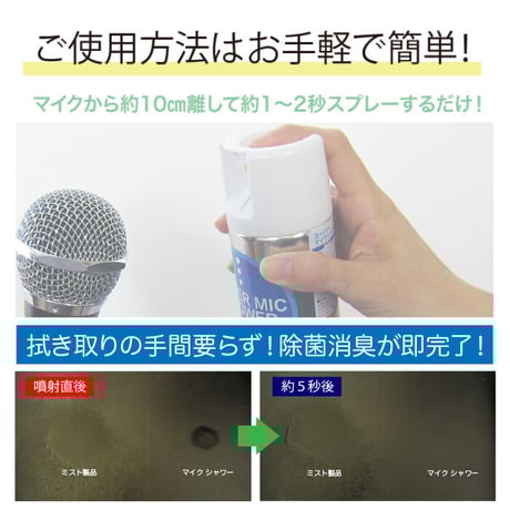 スーパーマイクシャワー 220ml×24本入【除菌・消臭】青・柿渋エキス◆速乾性マイクスプレー