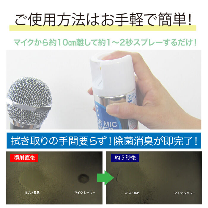 マイク除菌スプレー12本 gandgmusichotline_2702-5s