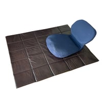 マルチマット PVCレザー ダークブラウン