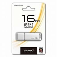 HIDISC USB2.0　フラッシュドライブUSBメモリ 16GB キャップ式