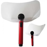 ウィルス対策に！飛沫防止 TSマイクシールド 【10枚入】（マイクガード／飛沫防止シールド）マイク用