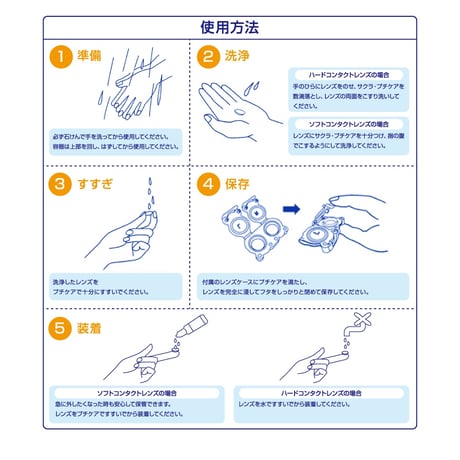 サクラ プチケア コンタクトレンズ用洗浄・保存液＋ケース　10個入