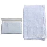 120匁　フェイスタオル ホワイト(20枚入)