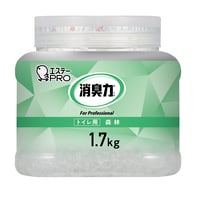 エステー 消臭力 クラッシュゲル トイレ用大型消臭剤1.7kg  森林の香り