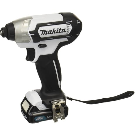 マキタ TD110DSHSW 充電式インパクトドライバ(1.5Ahバッテリー、充電器DC10SA、ソフトケース付) 10.8V 充電式インパクトドライバ