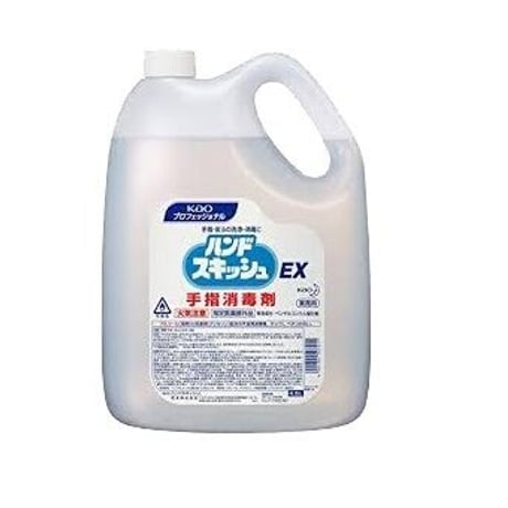 花王　ハンドスキッシュEX　4.5Ll×3本 手指用 60度 [SW]