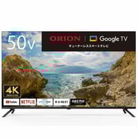 ORION(オリオン)GoogleTV搭載 チューナーレステレビ 50v型 4K対応 GL501U
