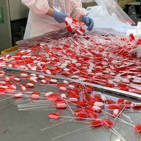 すし飴 3本入（すしキャンディー）C柄（鯛＋富士山）