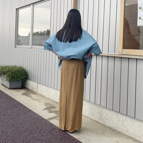 90's EFFORTLESS LONG SKIRT