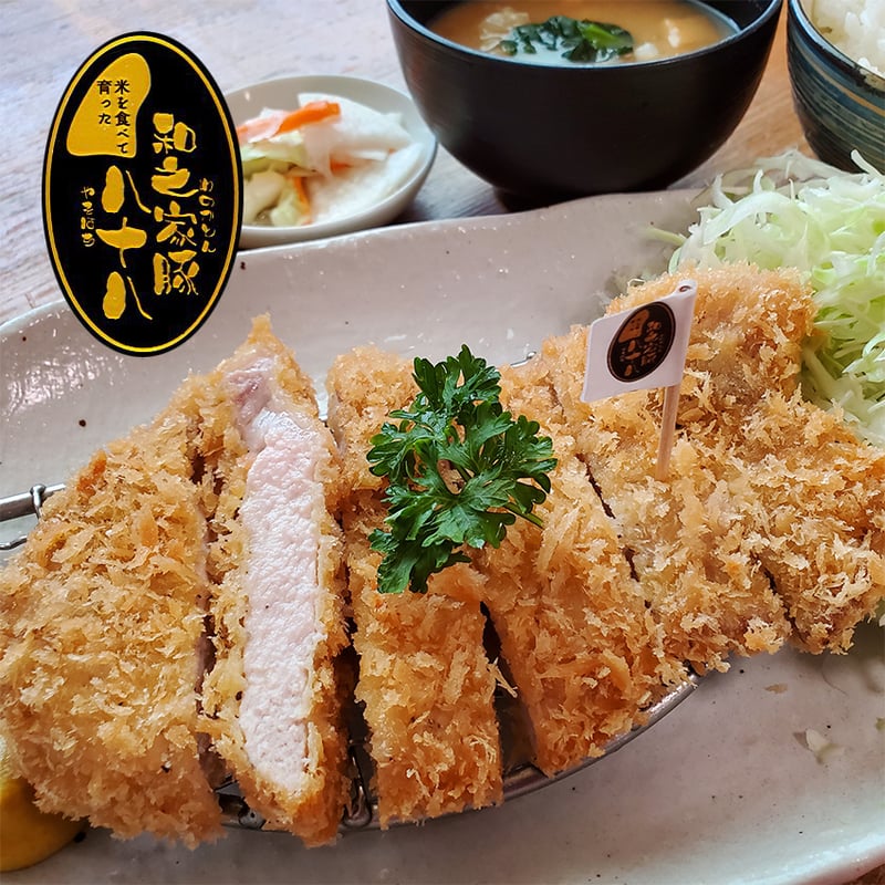 【豚カツ】 ちょい得』茨城のうまい銘柄豚2種「ローズポーク」と「和之家豚