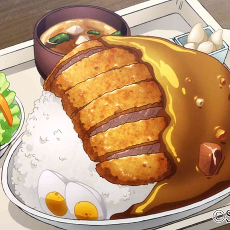 【ローズウッド学園特製　ローズポークのかつカレー】