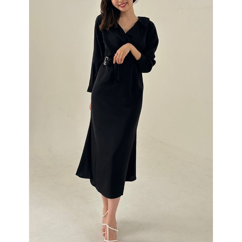 lovan ワンピース lovan ワンピース v neck knit elegant onepiece