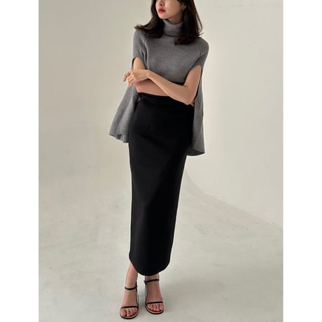 elegant turtle poncho "grey"