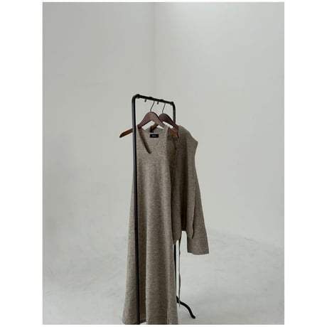 gloss cardigan onepiece set up